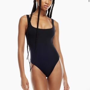 Aritzia Babaton CONTOUR TANK BODYSUIT in black
